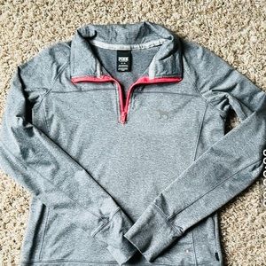 Victoria secret pink 1/2 zip